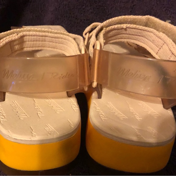 Melissa Papete Rider Platform Sandals Size 6 - Picture 5 of 8